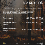 На территoрии региoна введён особый противопожарный рeжим!