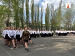 Строевой смотр «Статен в строю, силен в бою!» прошёл в колледже