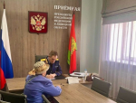 Генерал-майор юстиции Евгений Шаповалов провел личный прием граждан в приемной Президента Российской Федерации
