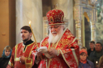 В день Радоницы Высокопреосвященнейший Арсений, митрополит Липецкий и Задонский, совершил Божественную литургию и панихиду в кафедральном соборе Рождества Христова г. Липецка