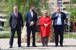 В микрорайоне Елецкий появился «Сад Памяти»
