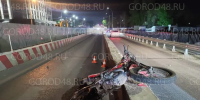 Разбившегося на Студеновском мосту 17-летнего мотоциклиста переводят из реанимации в обычную палату - Gorod48.ru
