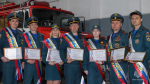 В Главном управлении состоялось вручение свидетельств сотрудникам, занесённым на Доску почёта