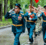 Липецкие росгвардейцы прошли парадным строем под окнами ветерана Андрея Самсонова - Липецкая ГТРК