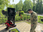 Сотрудники ОМОН «Легион» почтили память Героя России Андрея Теперика