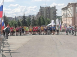Победа спортсменов ЛМК в легкоатлетической эстафете