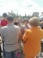Победа спортсменов ЛМК в легкоатлетической эстафете