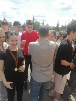 Победа спортсменов ЛМК в легкоатлетической эстафете