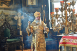 Высокопреосвященнейший схимитрополит Никон (Васин) и Преосвященнейший Евфимий, епископ Усманский, викарий Липецкой епархии, совершили Божественную литургию во Владимирском соборе Задонского Рождество-Богородицкого мужского монастыря