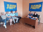 ЛДПР продолжит помогать ельчанам, пострадавшим от налёта беспилотников
