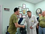 Добровскому доктору вручили благодарственное письмо от Председателя ЛДПР Леонида Слуцкого