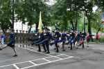 Итоговое построение роты почётного караула состоялось на территории штаба Поста №1