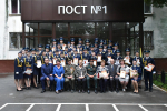 Итоговое построение роты почётного караула состоялось на территории штаба Поста №1