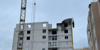 В городе Ельце Липецкой области обломки БПЛА попали в нежилой строящийся дом - Липецкая ГТРК