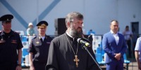 Накануне Всероссийского праздника Дня семьи, любви и верности священник принял участие в открытии спортивного соревнования - Липецкая Епархия