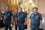 Сотрудники Главного управления приклонились к мощам святителя Тихона, Патриарха Всероссийского, исповедника