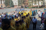 Сотрудники Главного управления приклонились к мощам святителя Тихона, Патриарха Всероссийского, исповедника