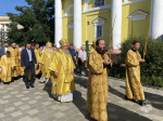 Сотрудники Главного управления приклонились к мощам святителя Тихона, Патриарха Всероссийского, исповедника