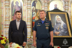 Сотрудники Главного управления приклонились к мощам святителя Тихона, Патриарха Всероссийского, исповедника