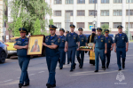 Сотрудники Главного управления приклонились к мощам святителя Тихона, Патриарха Всероссийского, исповедника