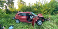 В Усманском районе водитель допустил съезд автомобиля в кювет - ГИБДД Липецкой области