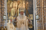 В праздник Преображения Господня Высокопреосвященнейший схимитрополит Никон (Васин) и Преосвященнейший Евфимий, епископ Усманский, викарий Липецкой епархии, совершили Божественную литургию