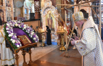 В праздник Преображения Господня Высокопреосвященнейший схимитрополит Никон (Васин) и Преосвященнейший Евфимий, епископ Усманский, викарий Липецкой епархии, совершили Божественную литургию