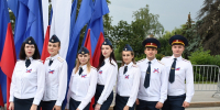 Сотрудники УИС Липецкой области приняли участие в праздновании Дня государственного флага России - УФСИН России по Липецкой области