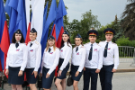 Сотрудники УИС Липецкой области приняли участие в праздновании Дня государственного флага России
