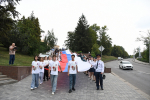 Сотрудники УИС Липецкой области приняли участие в праздновании Дня государственного флага России