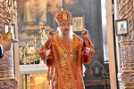 В Неделю 11-ю по Пятидесятнице, Высокопреосвященнейший схимитрополит Никон (Васин) и Преосвященнейший Евфимий, епископ Усманский, викарий Липецкой епархии совершили Божественную литургию