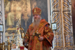 В Неделю 11-ю по Пятидесятнице, Высокопреосвященнейший схимитрополит Никон (Васин) и Преосвященнейший Евфимий, епископ Усманский, викарий Липецкой епархии совершили Божественную литургию