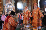 В Неделю 11-ю по Пятидесятнице, Высокопреосвященнейший схимитрополит Никон (Васин) и Преосвященнейший Евфимий, епископ Усманский, викарий Липецкой епархии совершили Божественную литургию