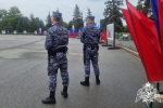 В Липецке Росгвардия обеспечила безопасность праздничного концерта в честь Дня Флага России