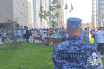 Росгвардейцы приняли участие в торжественном мероприятии, посвященном Дню знаний