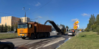 В Липецке на улице Циолковского укладывают новое асфальтовое покрытие - Липецкая ГТРК
