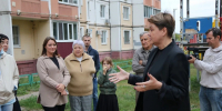 В МЖК завершается благоустройство сразу двух дворов - Gorod48.ru