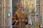 В Неделю 13-ю по Пятидесятнице, Высокопреосвященнейший схимитрополит Никон (Васин) и Преосвященнейший Евфимий, епископ Усманский, викарий Липецкой епархии совершили Божественную литургию