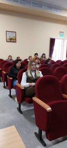 Рабочее совещание с жителями с. Воробьевка Хлевенского района  