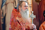 Высокопреосвященнейший схимитрополит Никон (Васин) и Преосвященнейший Евфимий, епископ Усманский, викарий Липецкой епархии, совершили Божественную литургию во Владимирском соборе Задонского Рождество-Богородицкого мужского монастыря