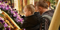 Преосвященнейший Евфимий, епископ Усманский, викарий Липецкой епархии, совершил Всенощное бдение с чином воздвижения Креста Господня - Липецкая Епархия