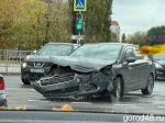 В Липецке столкнулись три автомобиля