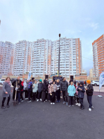 В микрорайоне «Победа» появились новые деревья