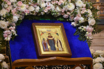 Высокопреосвященнейший схимитрополит Никон (Васин) и Преосвященнейший Евфимий, епископ Усманский, викарий Липецкой епархии, совершили Божественную литургию во Владимирском соборе Задонского Рождество-Богородицкого мужского монастыря