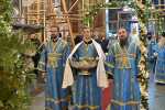 Высокопреосвященнейший схимитрополит Никон (Васин) и Преосвященнейший Евфимий, епископ Усманский, викарий Липецкой епархии, совершили Божественную литургию во Владимирском соборе Задонского Рождество-Богородицкого мужского монастыря