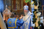 Высокопреосвященнейший схимитрополит Никон (Васин) и Преосвященнейший Евфимий, епископ Усманский, викарий Липецкой епархии, совершили Божественную литургию во Владимирском соборе Задонского Рождество-Богородицкого мужского монастыря