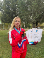 Олеся Морозова — трёхкратный призёр чемпионата мира по северной ходьбе!
