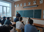 Сотрудником ИК-7 проведена профориентационная встреча со старшеклассниками