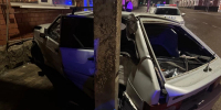 «ВАЗ» врезался в столб: пострадал 18-летний водитель - Gorod48.ru