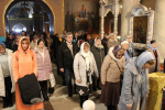 В канун праздника Собора Архистратига Божия Михаила и прочих Небесных Сил бесплотных, Высокопреосвященнейший Арсений, митрополит Липецкий и Задонский, совершил Всенощное бдение в кафедральном соборе Рождества Христова г. Липецка
